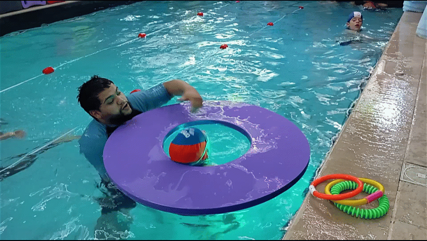 stage natation les petits canards
